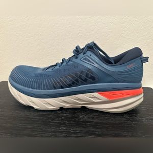 New Men’s Size 11.5 Hoka One One Bondi 7 Real Teal 2020 Athletic Running Shoes
